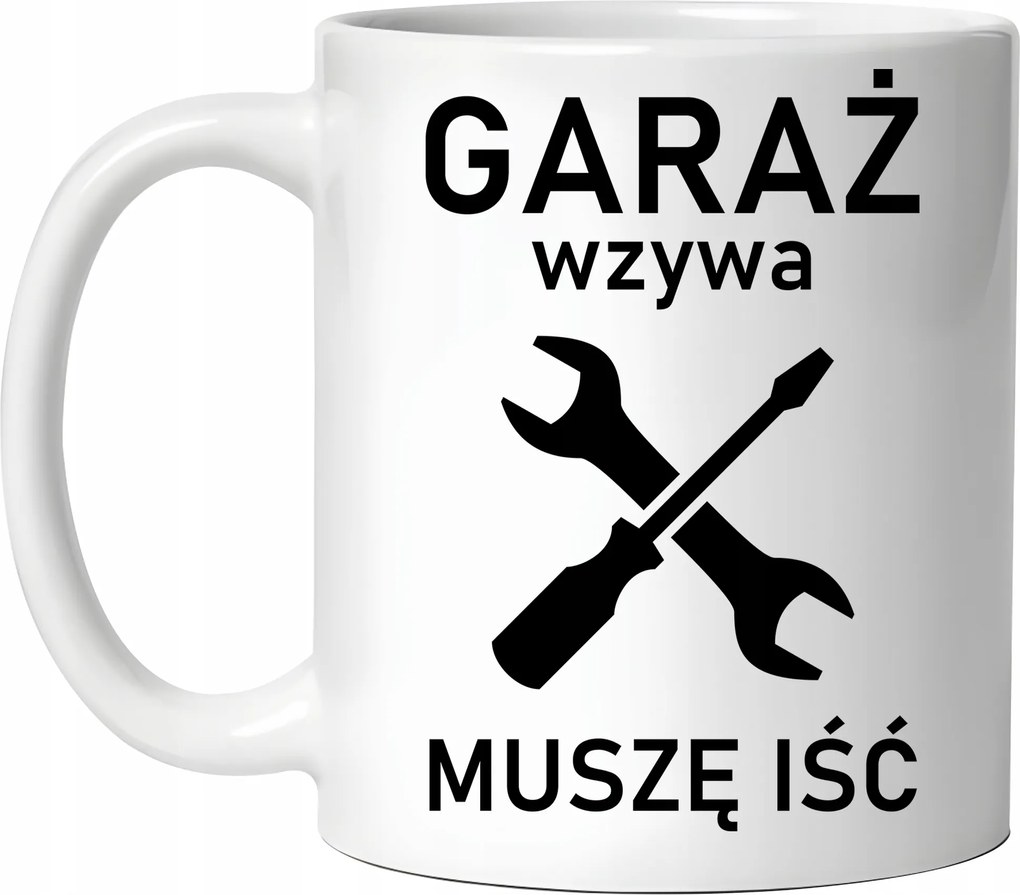 Bögre Garázs Hív, Hogy Mennem Kell vicces Születésnapi Ajándék 330ml Csomagolás