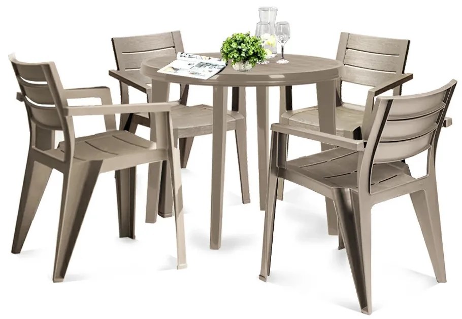 Julisa 4+1 kerti bútor garnitúra szett