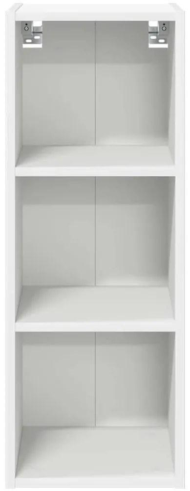 Függő szekrény polcokkal Riga Fehér 30 x 29,5 x 80 cm Faanyag