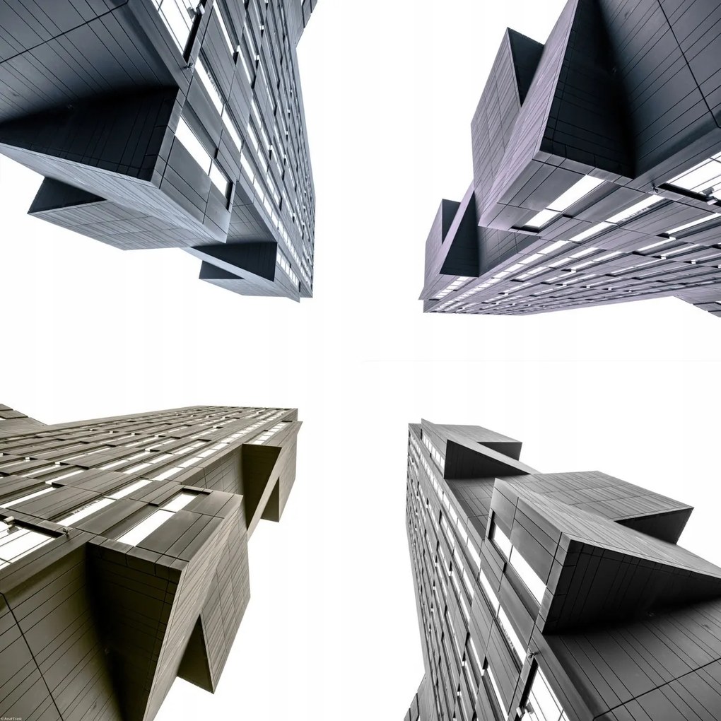 Poszter 60x60cm Régi adótorony, Assaf Frank