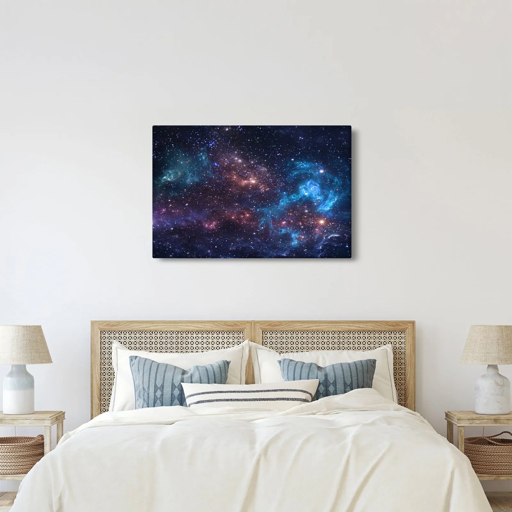 Kép - Éjszakai égbolt (90x60 cm)