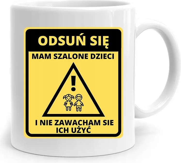 Ajándék Bögre Anyukáknak Őrült Gyerekeknek, fényképes nyomattal