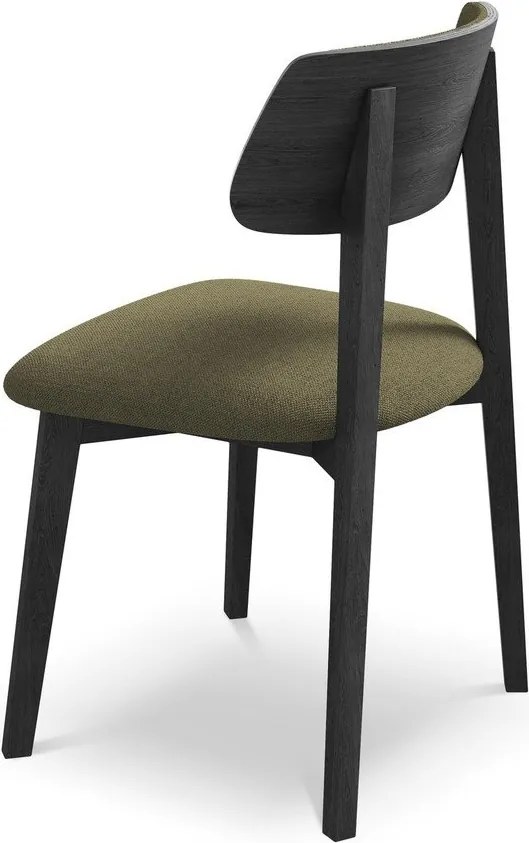 Zöld tömörfa étkezőszék Niu – Makamii