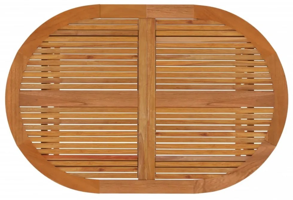 tömör eukaliptuszfa kerti asztal 200 x 100 x 75 cm