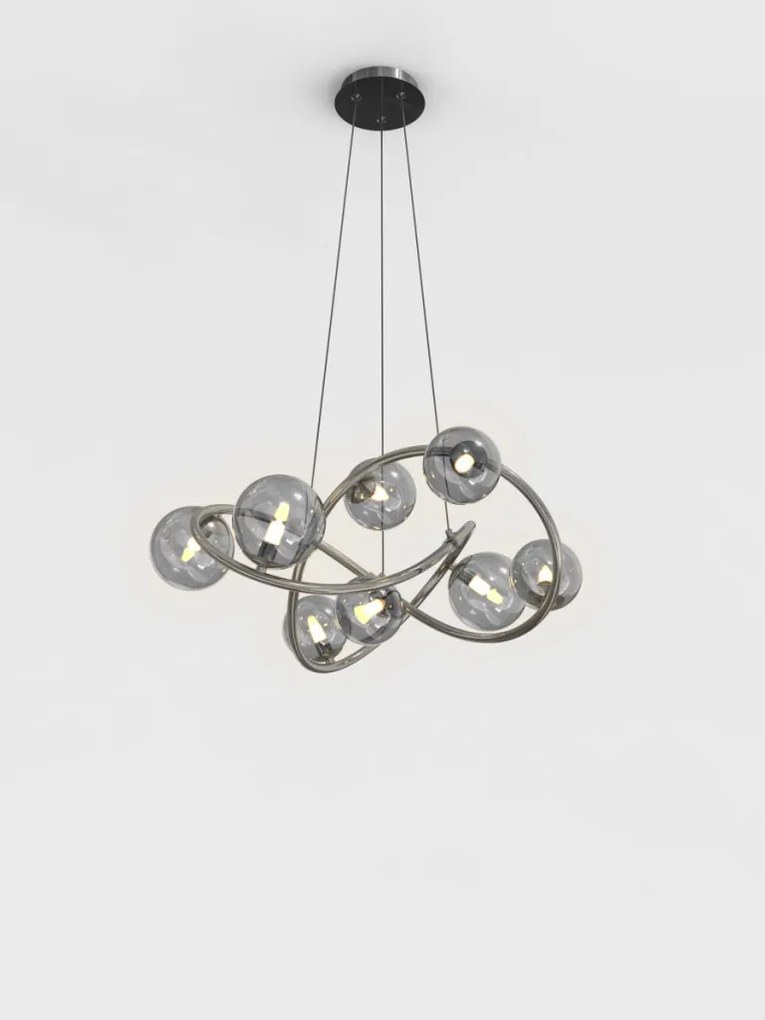 Aviano Lighting NANCY 7014-805 Függőlámpa 8x3,5w/g9 3000k 3120lm