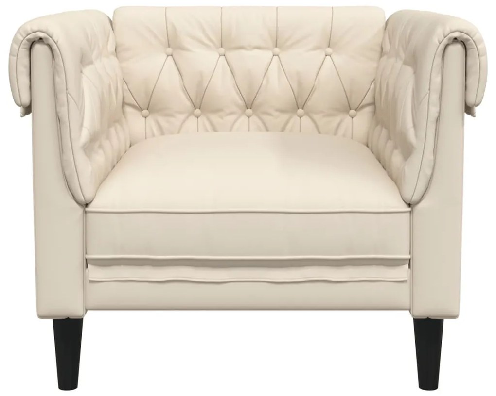 vászon Chesterfield kanapé