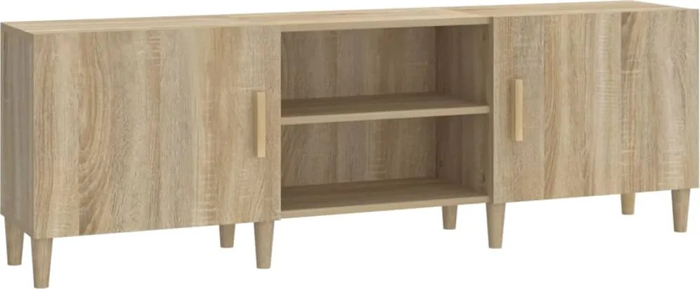 vidaXL sonoma tölgy színű szerelt fa TV-szekrény 150 x 30 x 50 cm