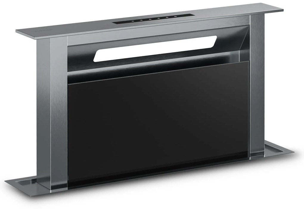 Klarstein Verosteel beépített páraelszívó, minimalista, nagy teljesítményű, EEC A++, 853,3 m³/h, 60 cm