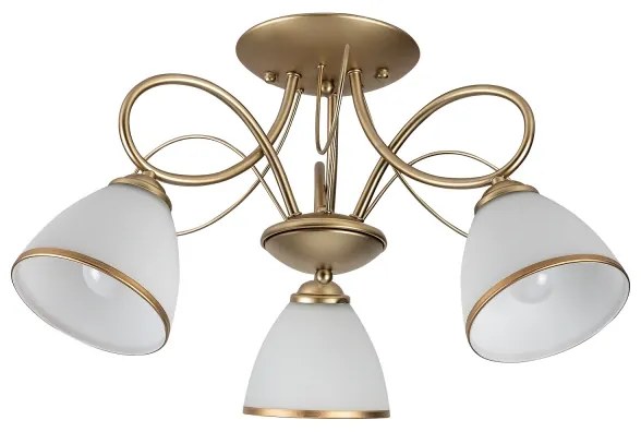 Brilagi - Felületre szerelhető FRED csillár 3xE27/60W/230V Ø59 cm arany