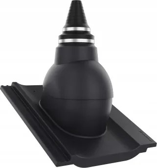 Antenna Átjáró Tetőcserép Creaton Kioto Grafit Planar