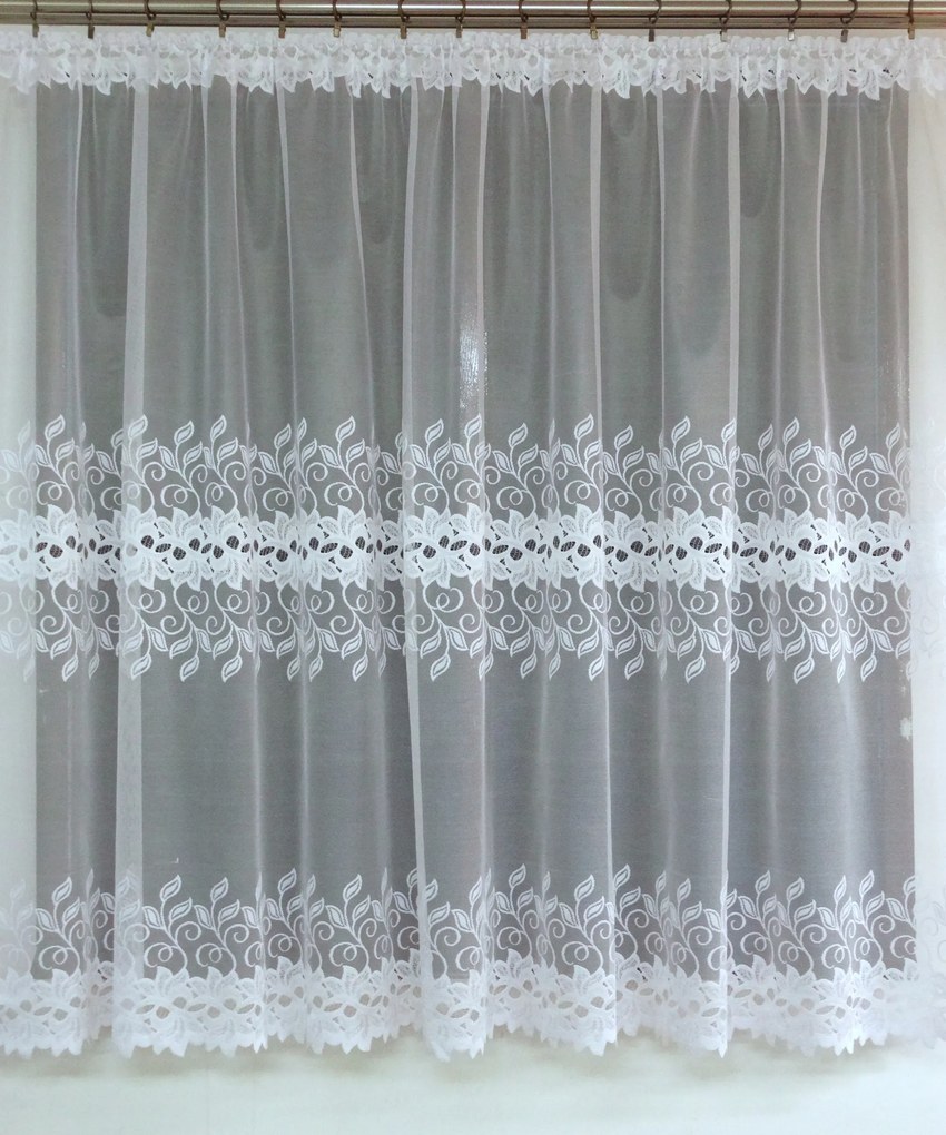 Mg Függöny jacquard 648/107 370X160cm kész G szalaggal