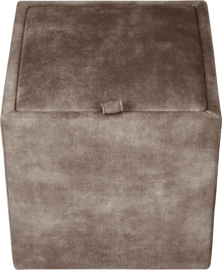 Box puff - P05 szövet - barna R