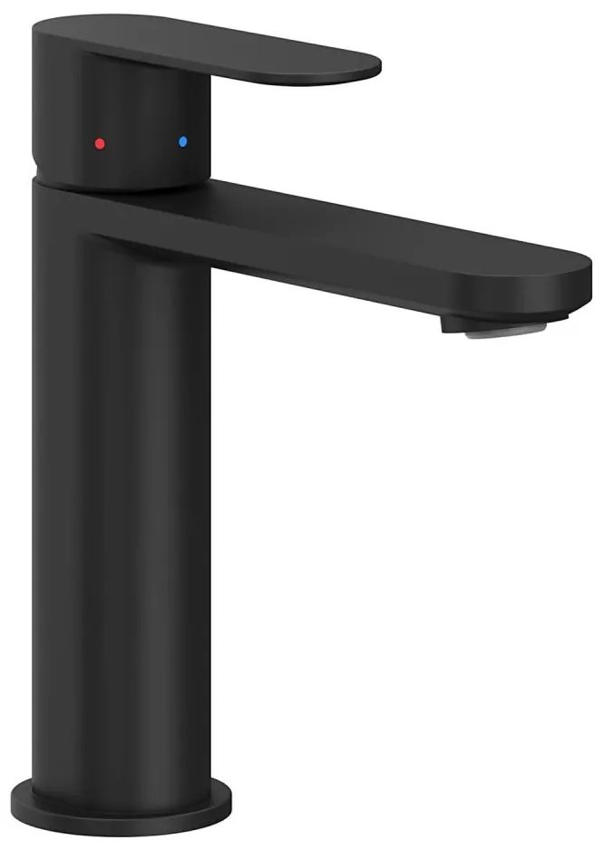 Ravak X070460 - Mosdócsaptelep CHROME 17,7 cm fekete