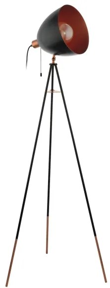 Eglo 49386 - Állólámpa CHESTER 1xE27/60W/230V