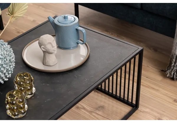 DEVIN fekete dohányzóasztal