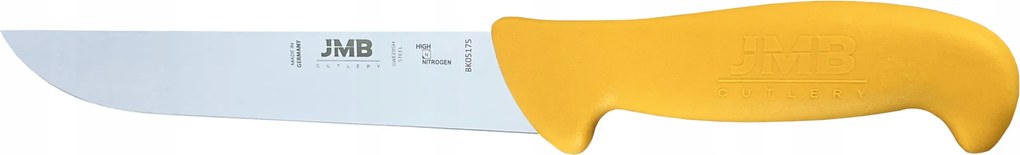 Jmb kés No. BK05 175 kemény 17,5 cm sárga