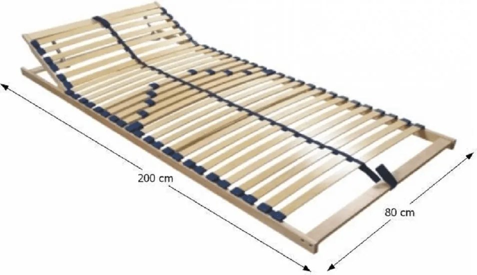 Ágyrács, 80x200 cm, TWINFLEX NEW