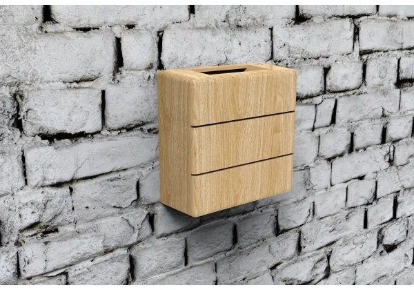 Immax 08522L - LED kültéri fali lámpatest LUXLINE LED/6W/230V 3000K IP54 tölgy