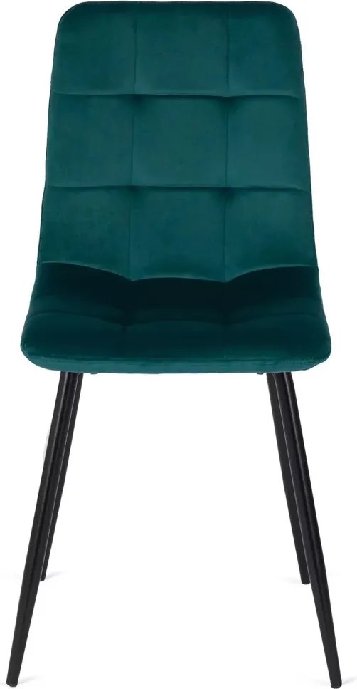 Türkíz Bársony Étkezőszék. PERU Belföldi Raktárról