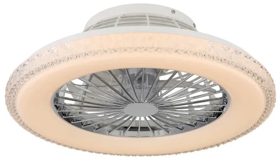 Globo 03654 - LED Dimmelhető mennyezeti ventilátor CORUSSO LED/40W/230V 3000-6500K + távirányító