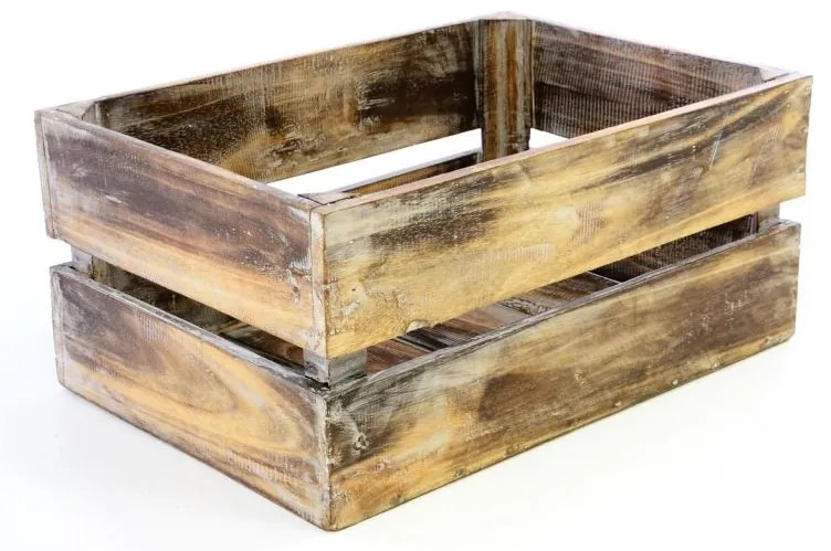 DIVERO Tárolódoboz VINTAGE 42 x 23 cm