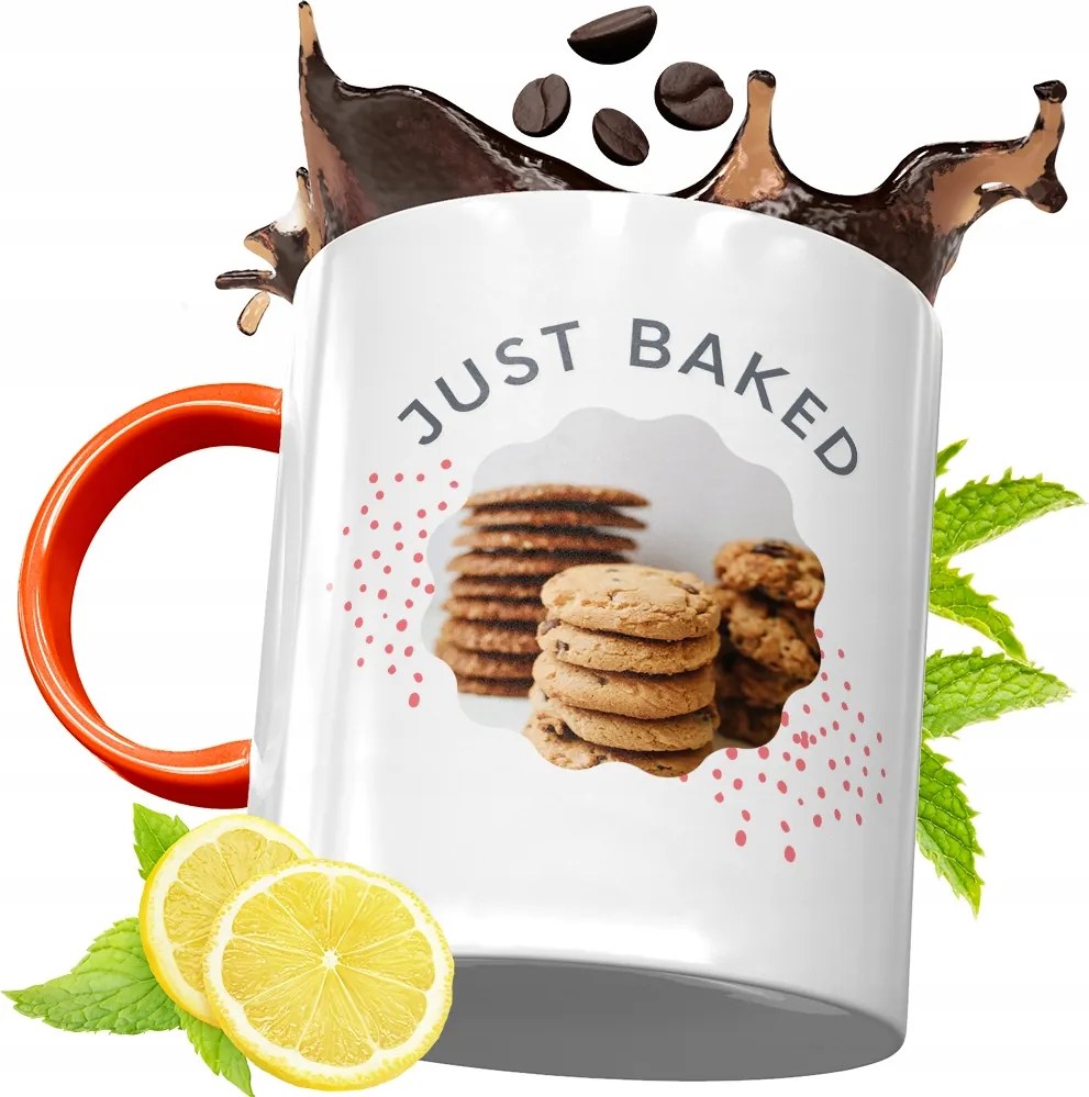 Narancssárga Bögre Péknek Ajándék fényképes nyomtatással