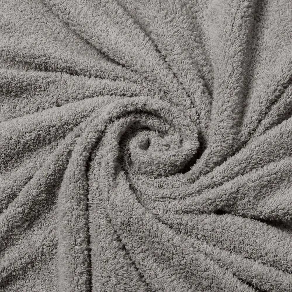 Antracitszürke kétszemélyes-hosszabbított mikroplüss ágyneműhuzat 240x220 cm Helena – douceur d'intérieur