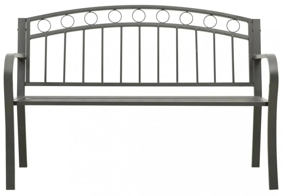 szürke kerti pad 120 cm