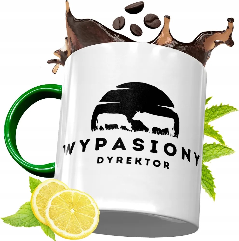 Zöld Bögre Igazgatónak Születésnapra Ajándék fényképes nyomtatással