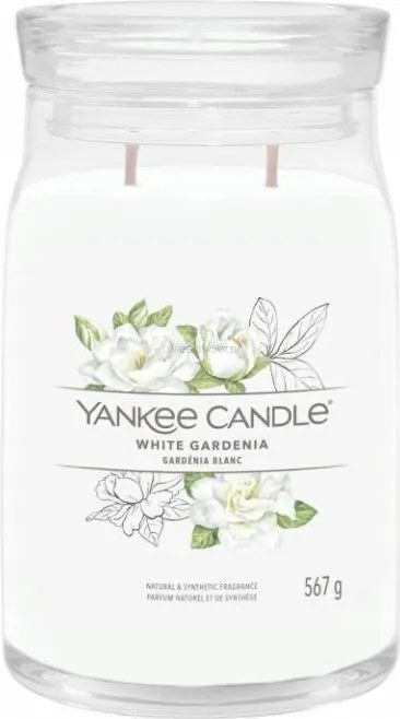White Gardenia Yankee Candle nagy gyertya