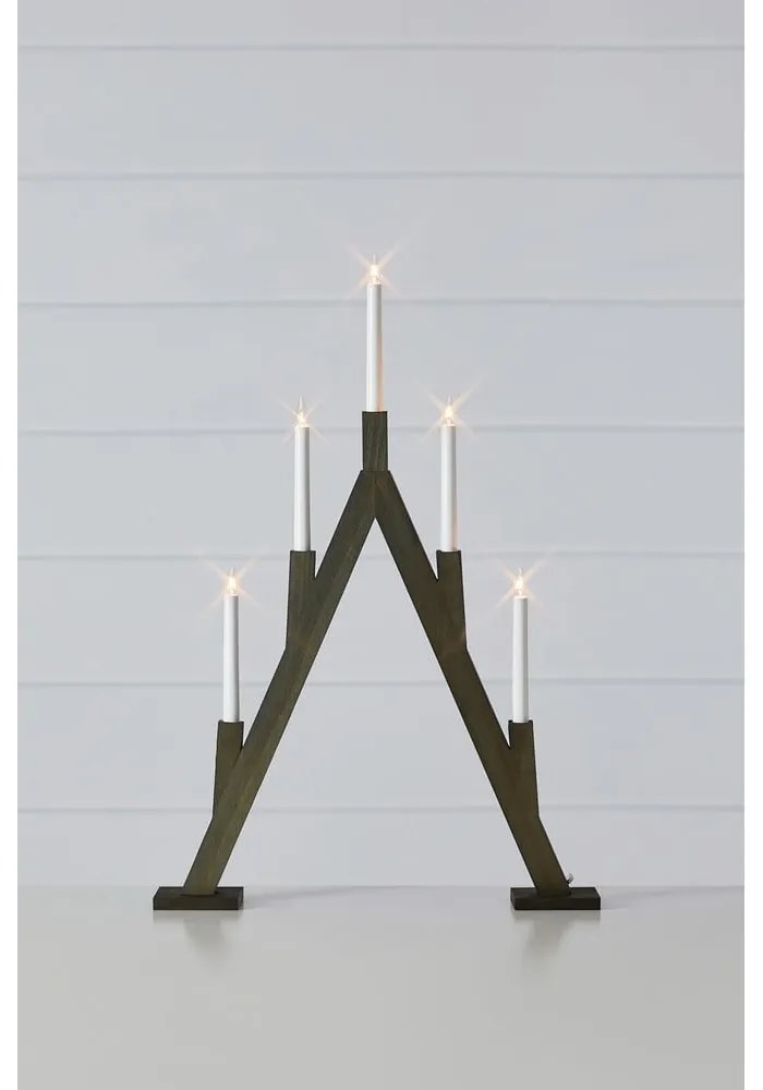 Sötétbarna karácsonyi fénydekoráció Bjurfors – Markslöjd