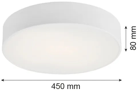 Argon 1188 - DARLING mennyezeti lámpa 3xE27/15W/230V, 45 cm, fehér