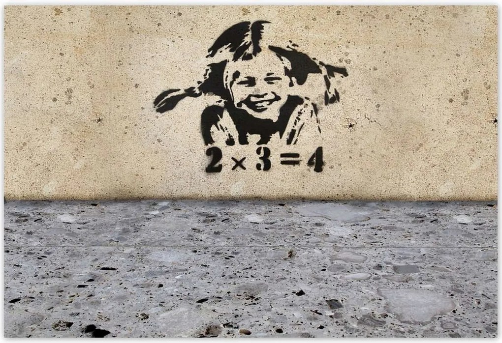 Poszterek 200x135 Banksy A szeplős lány