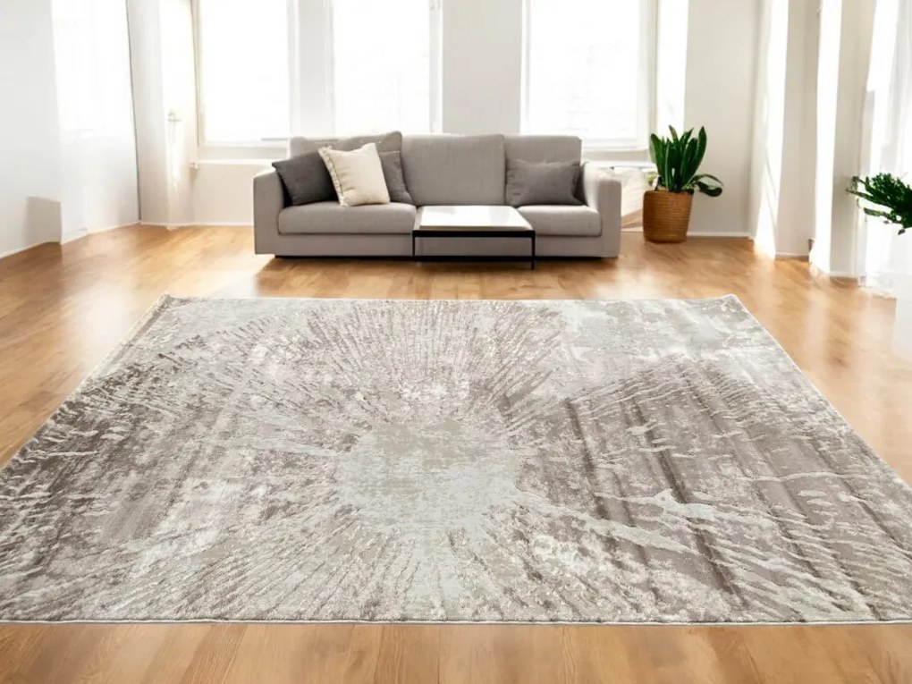 Veston 51262 bézs modern szőnyeg 200x290 cm