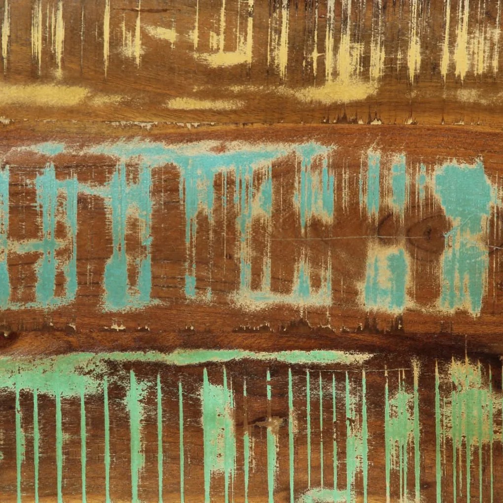 tömör újrahasznosított fa TV-szekrény 200 x 42 x 40 cm
