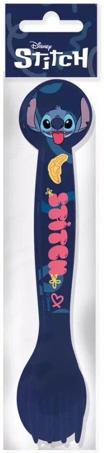 Disney Lilo és Stitch Palms műanyag evőeszköz készlet - 2 darabos