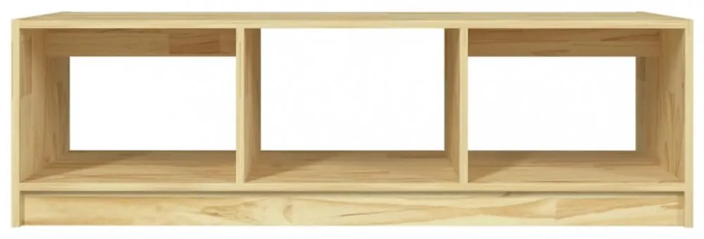 tömör fenyőfa dohányzóasztal 110 x 50 x 34 cm