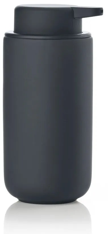 Fekete agyagkerámia szappanadagoló 450 ml Ume – Zone