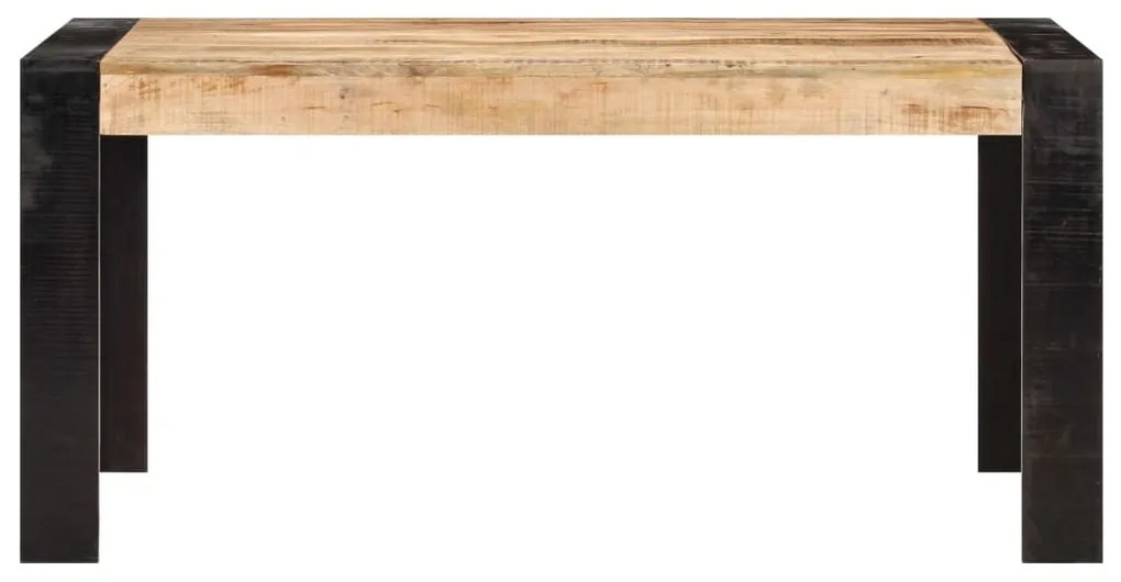 Tömör mangófa étkezőasztal 160 x 80 x 76 cm