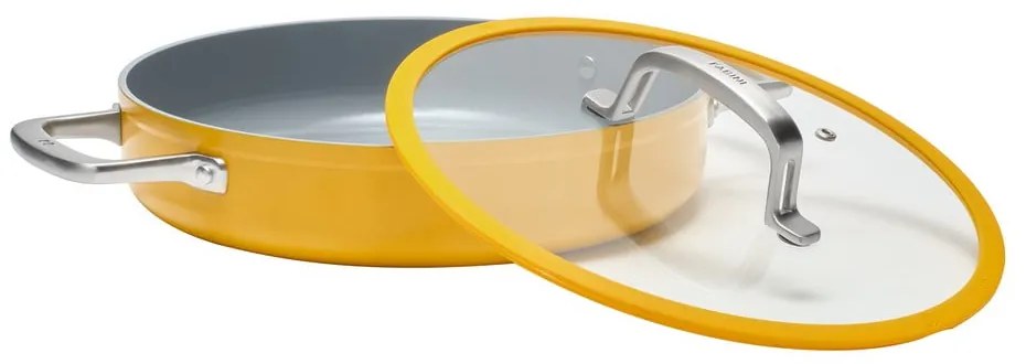 Serpenyő fedővel-kerámia felülettel ø 28 cm tegame Meda 3.0 – FABINI