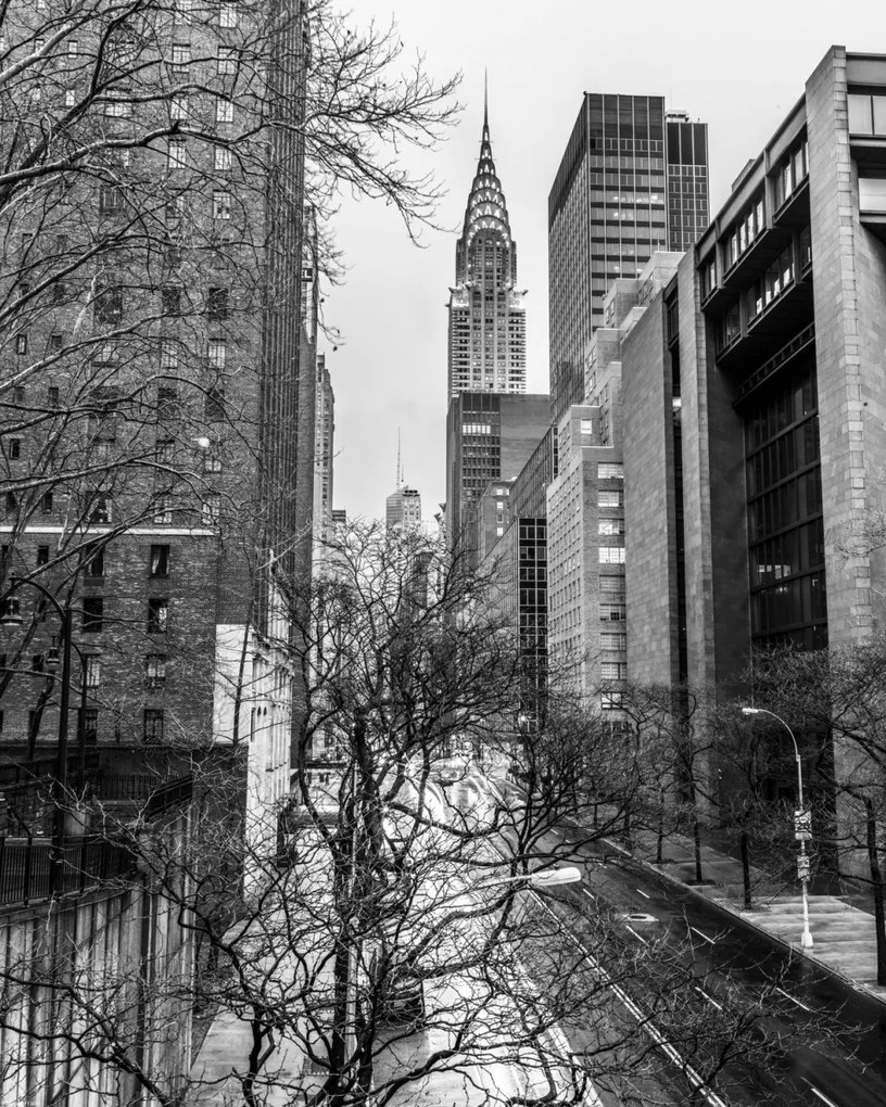 Poszter 40x50cm Chrysler Building New York 2, Assaf Frank