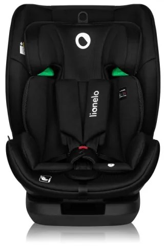 Lionelo - LAVENDER i-Size 76-150 cm forgatható autós gyerekülés bázissal, fekete karbon