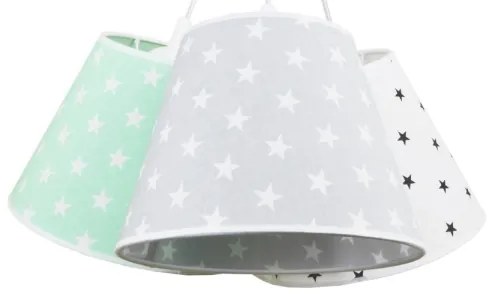 Brilagi - Csillár zsinóron CARPI 3xE27/60W/230V