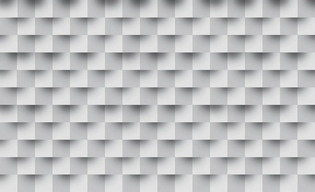 Fotótapéta Négyzetek Illúzió Térfogat Modern Design Hatás 368x254 +ragasztó