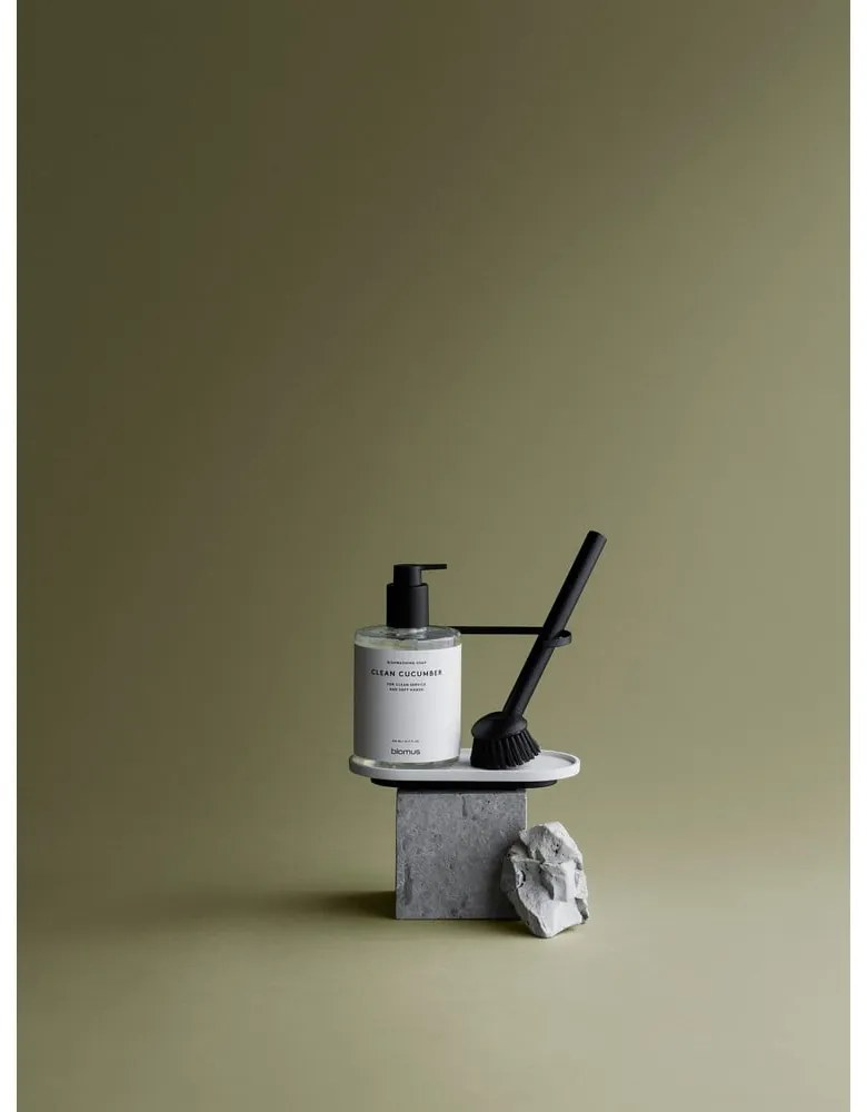 Krémszínű beton mosogatóeszköz tartó Dhuva – Blomus