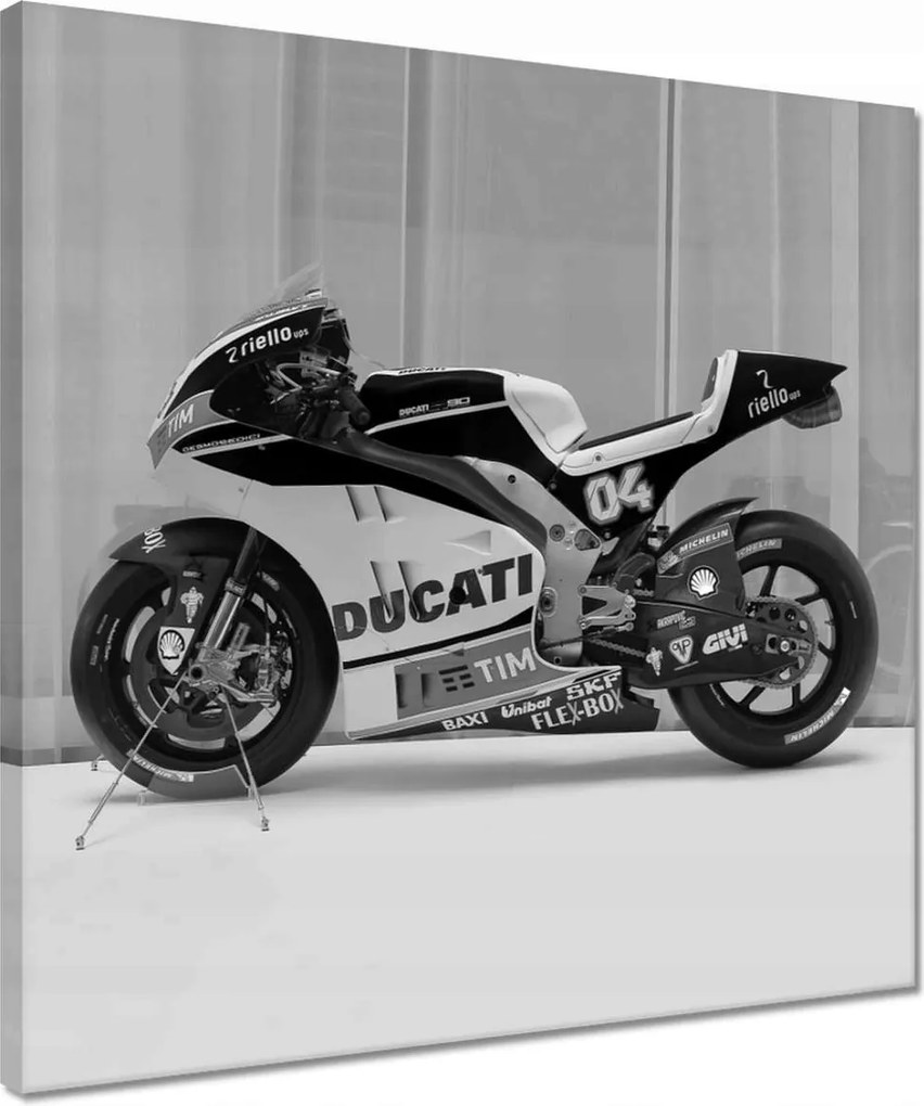 Vászonkép 40x40 Ducati versenymotor