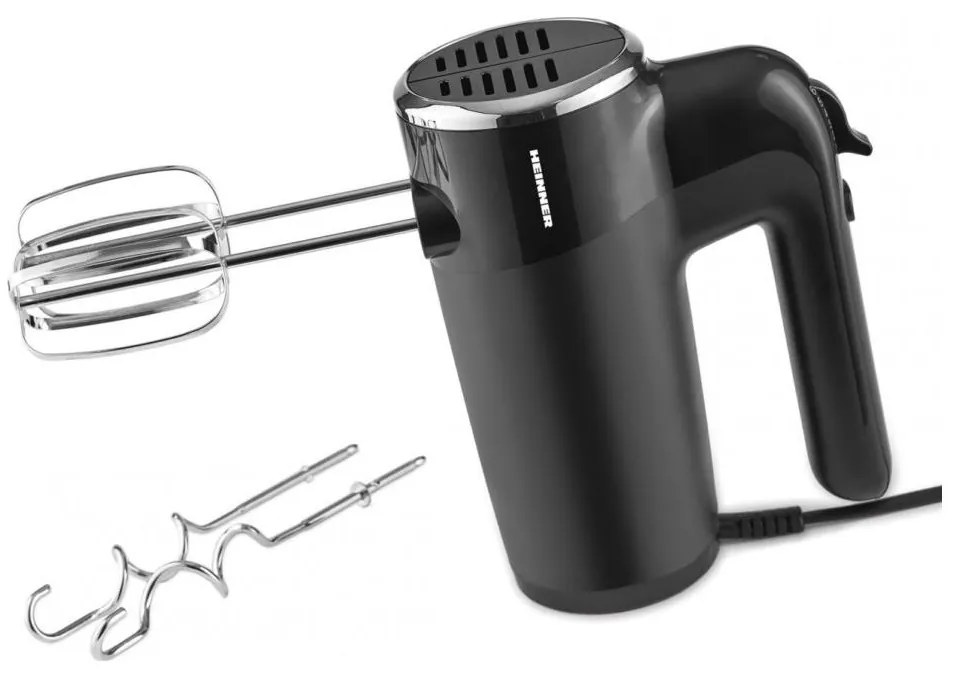 Heinner HM-300BK - Kézi habverő 300W/230V fekete
