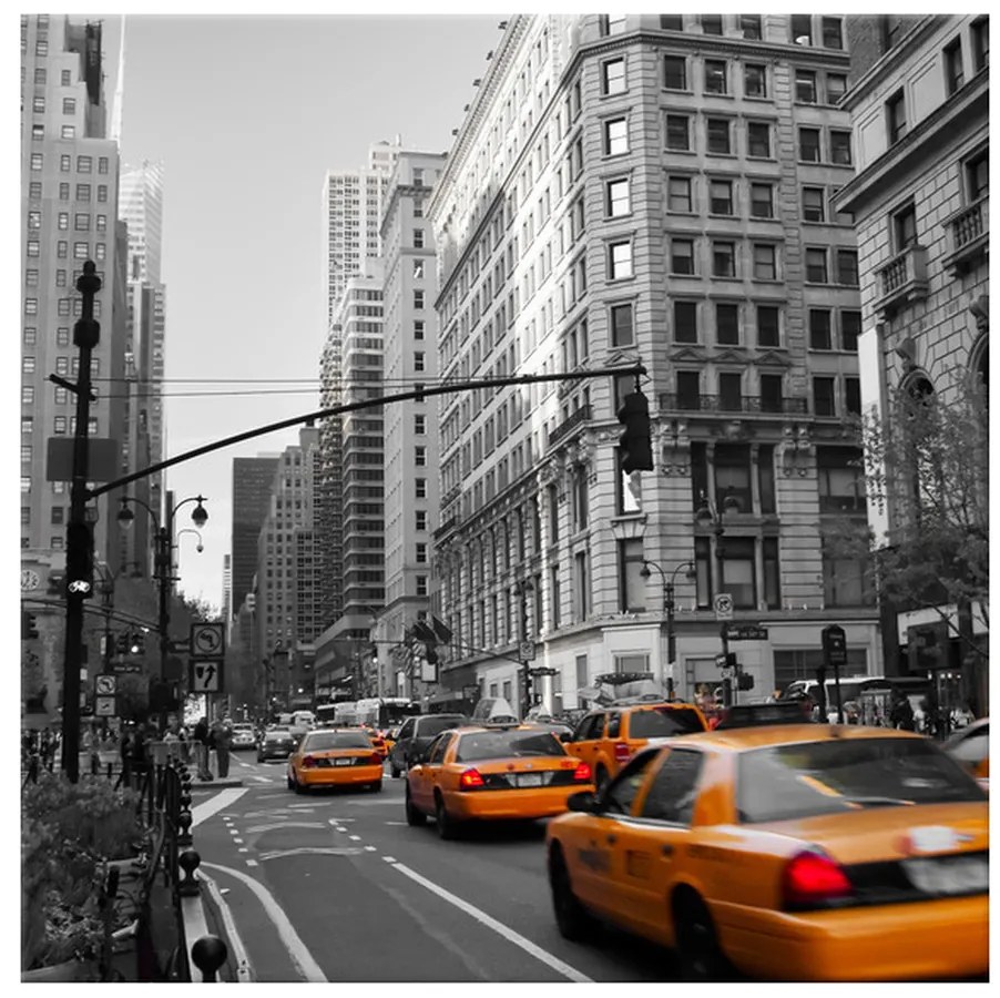 Gario Vászonkép Manhattan Taxi Méret: 20 x 30 cm