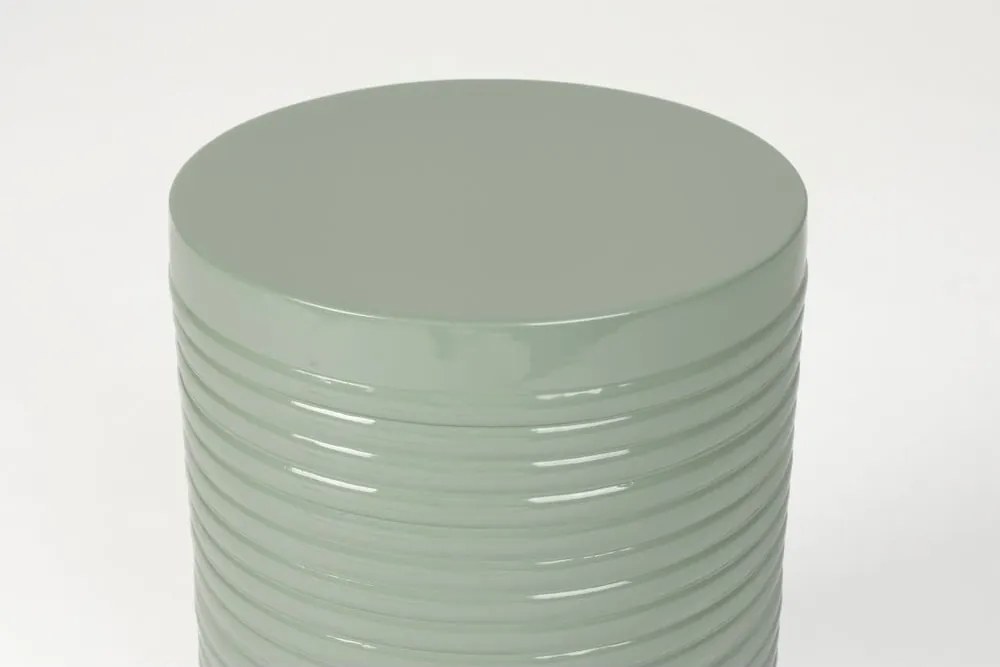 Fém kerek tárolóasztal ø 25 cm Sven – White Label