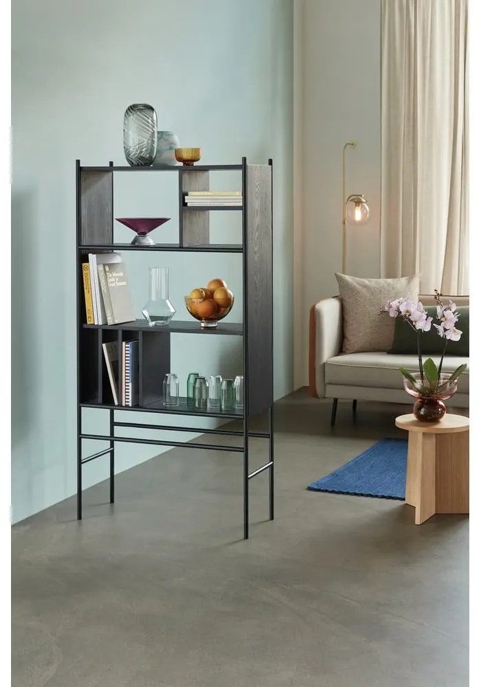 Natúr színű ülőke tölgyfa dekorral Split – Hübsch